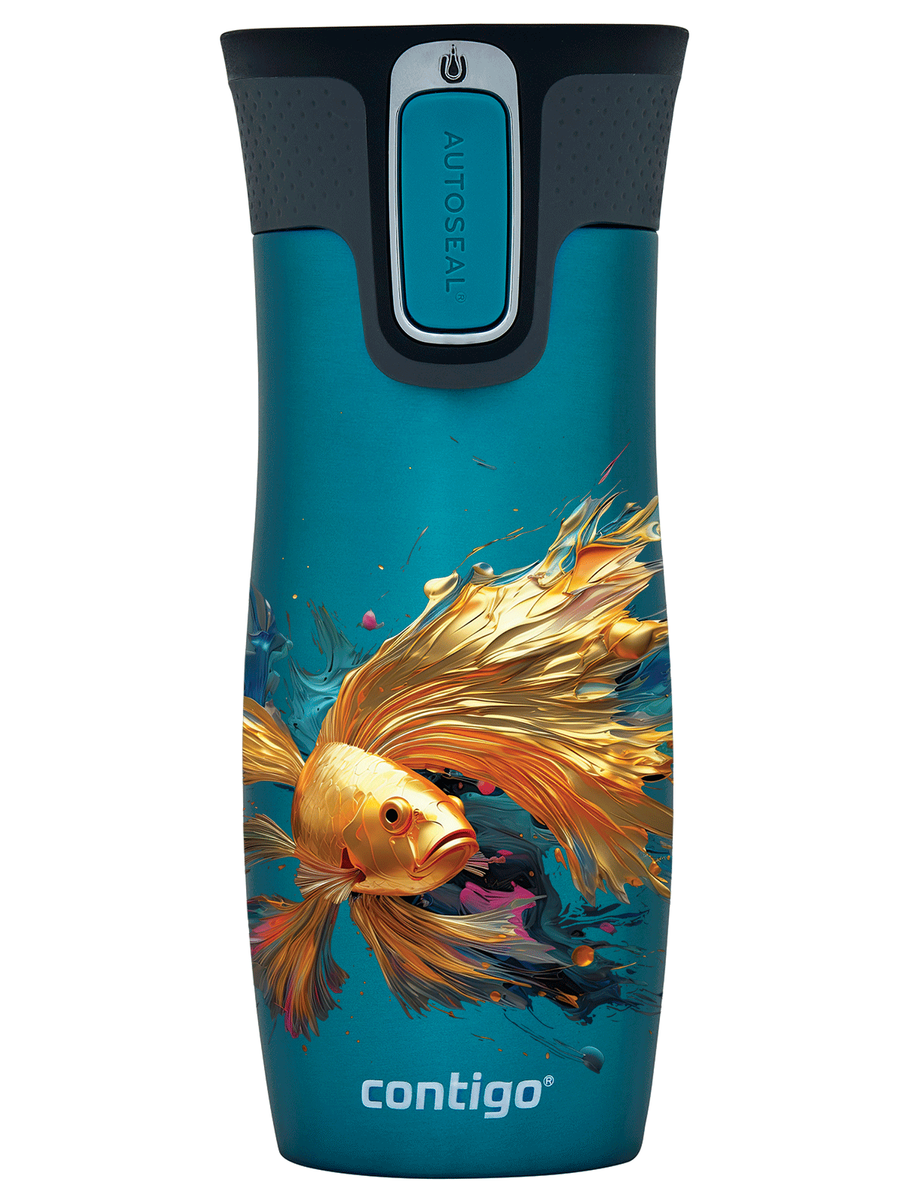 Contigo West Loop 2.0 - Kubek termiczny - 470ml - złota Rybka - Biscay Bay