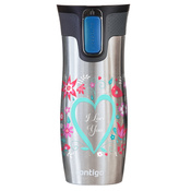 Contigo West Loop 2.0 - Kubek termiczny - 470ml - I love You - Stalowy