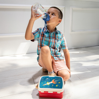 Rex London Lunchbox z wyjmowaną tacką Kosmos
