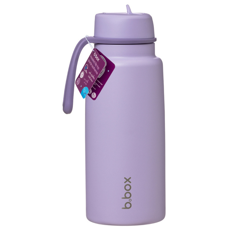 B.Box Butelka termiczna ze składanym ustnikiem – 1l Lilac Love
