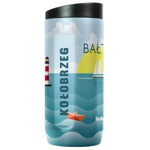 Dr.Bacty Notus - Cooler na puszkę - 360 ml - Kołobrzeg - biały