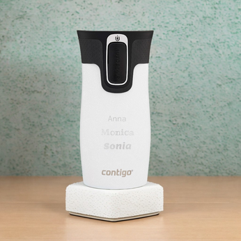 Kubek termiczny z grawerem Contigo West Loop Mini 300ml - Salt