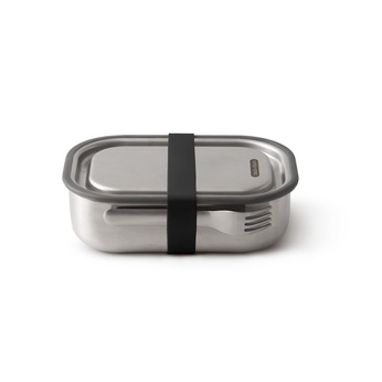 Black+Blum Lunchbox stalowy L czarny