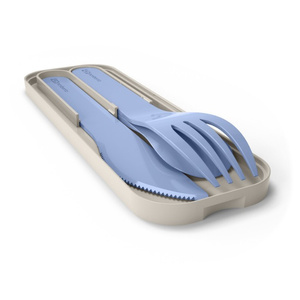 Monbento Sztućce podróżne Pocket Color Blue Infinity