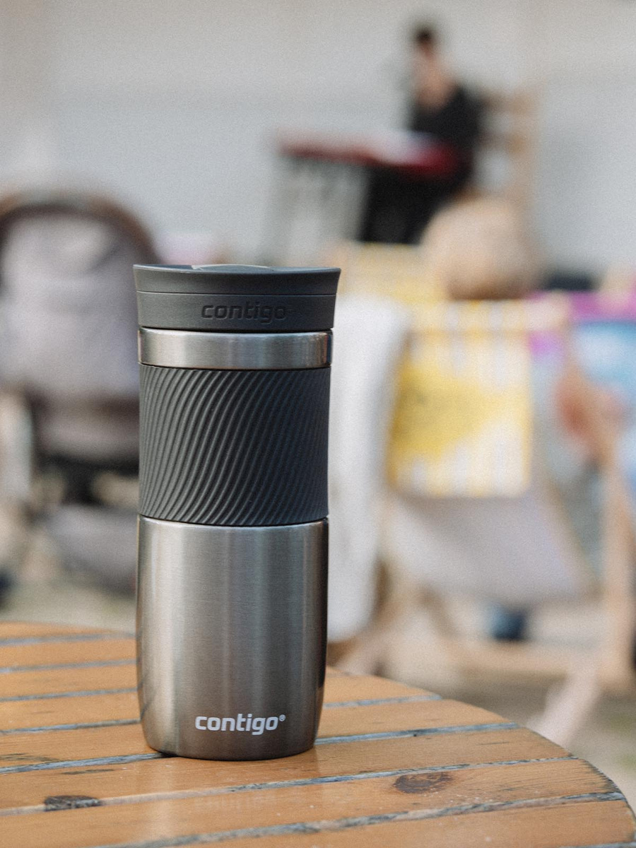 Contigo Byron - Kubek termiczny z grawerem - 470ml - Gunmetal