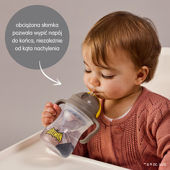 B.Box Batman Bidon ze słomką 240ml batman