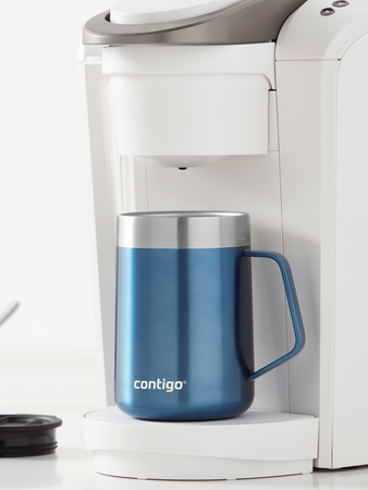 Contigo Streeterville - Kubek termiczny z grawerem - 420ml - Niebieski