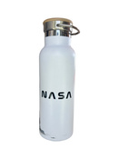 Dr.Bacty Iris - Butelka termiczna stalowa - 500 ml - Biała - NASA