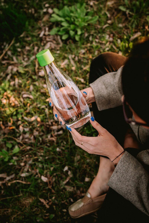 Retap Original - Butelka szklana - 500ml - Magenta