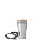 Black+Blum Zestaw 4 kubków stalowych 6el.