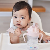 B.Box Bidon ze słomką 240ml Blush