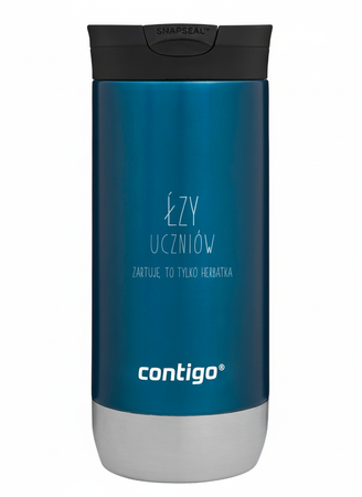 Kubek termiczny na kawę dla nauczyciela Contigo Huron 2.0 470ml - Niebieski