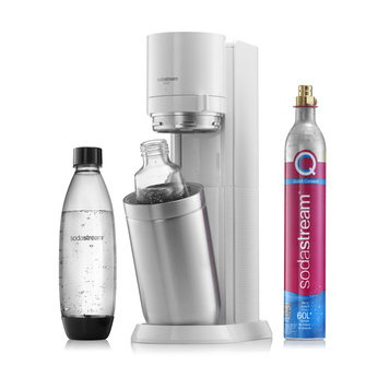 Saturator do wody gazowanej SodaStream Duo biały'+ 2 butelki+ nabój CO2