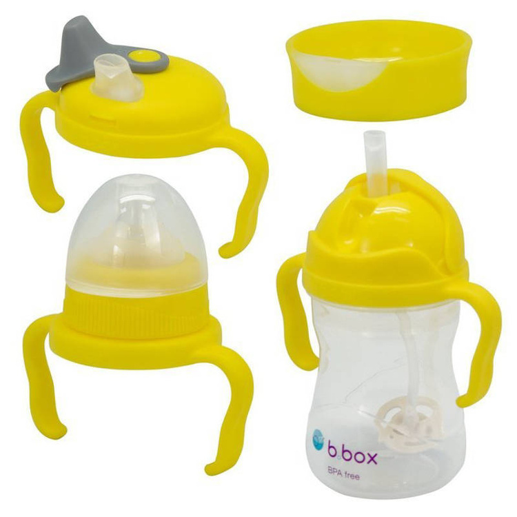 B.Box Kubek 4w1 zestaw 240ml cytrynowy