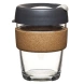 Kubek wielorazowy szklany KeepCup Brew Cork Press - 340ml