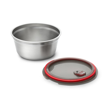 Black+Blum Lunchbox stalowy okrągły 0,95l. Multifunction