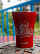 Dr.Bacty Apollo - Kubek termiczny do samochodu - 227 ml - Dla nurka - czerwony