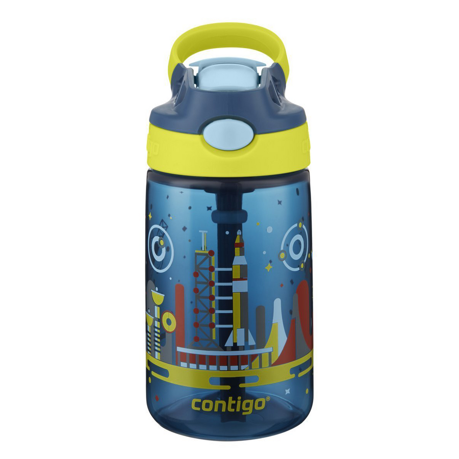 Contigo Gizmo Flip - Bidon dla dzieci / Kubek dla dzieci - 414ml - Nautical Space