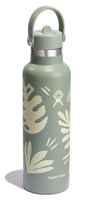 Hydro Flask Butelka 621ml Standard Mouth Flex Straw Cap Bliss Agave