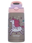 Contigo Easy Clean - Bidon termiczny dla dziecka - 380ml - Różowy Jednorożec