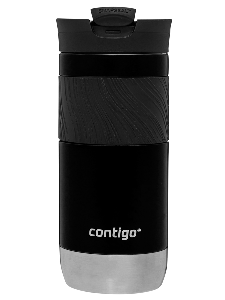 Contigo Byron 2.0 - Kubek termiczny z grawerem - 470ml - Czarny błysk