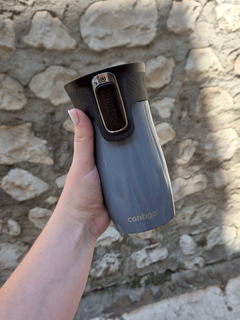 Contigo West Loop Mini - Kubek termiczny - 300ml - niebieski metalik - powystawowy