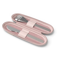 Monbento Zestaw sztućców podróżnych Slim Nest Pink