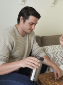 Contigo Huron - Kubek termiczny na kawę - 470ml - Gunmetal