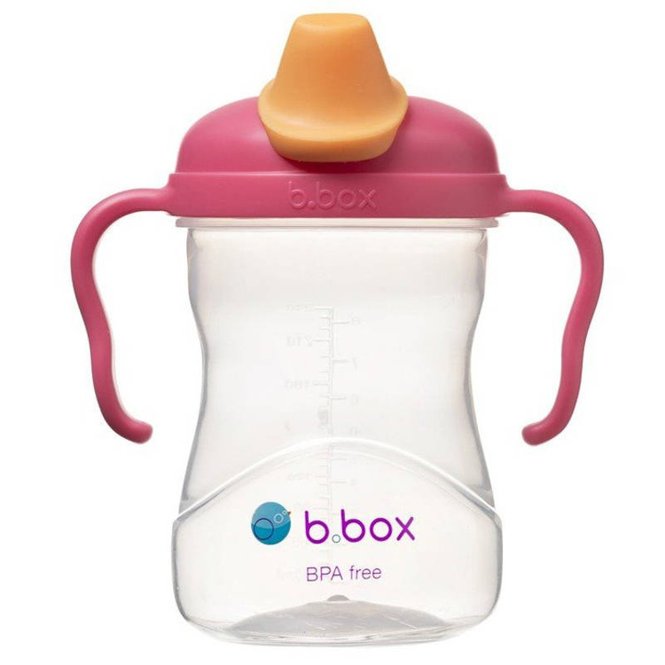 B.Box Kubek 4w1 zestaw 240ml malinowy