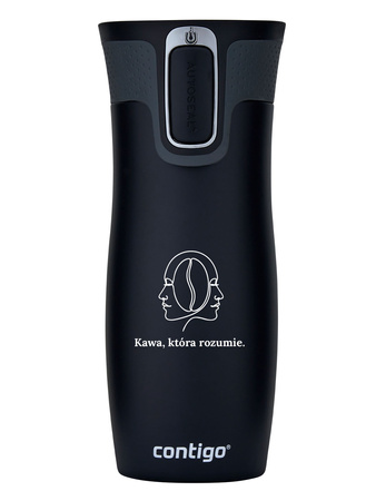 Contigo West Loop 2.0 - Kubek termiczny dla Psychologów - 470 ml - czarny