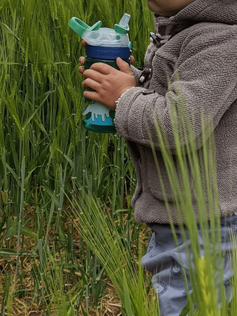 Contigo Gizmo Flip - Bidon dla dzieci - Kubek dla dzieci - 414ml - Jungle Green Dino