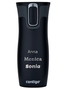 Contigo West Loop 2.0 - Kubek termiczny z grawerem - 470ml - Czarny