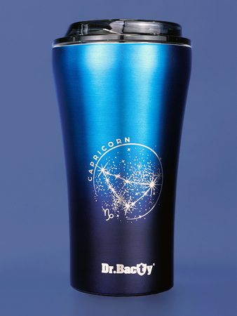 Dr.Bacty Apollo 2.0 - Kubek termiczny na kawę - "Koziorożec" - 360 ml - Monaco Blue