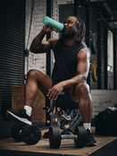 Contigo Shake&Go 2.0 - Shaker do odżywek - 820ml - błękitny