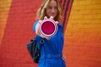 Stojo Pocket - Kubek - 355ml - Lilac