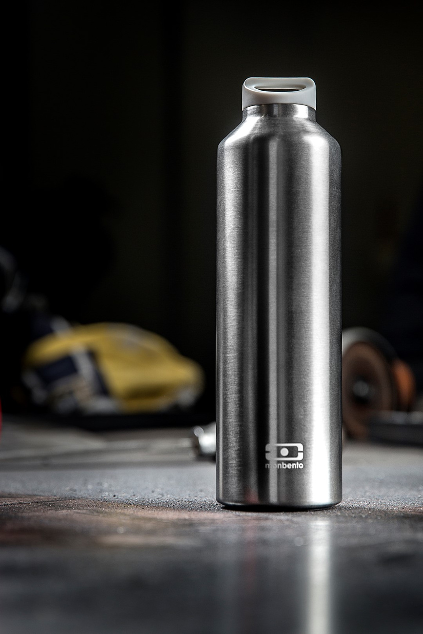 Monbento Butelka termiczna Steel Metallic Silver