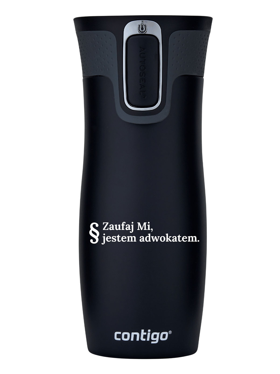 Contigo West Loop 2.0 - Kubek termiczny dla Prawnika - 470 ml - czarny