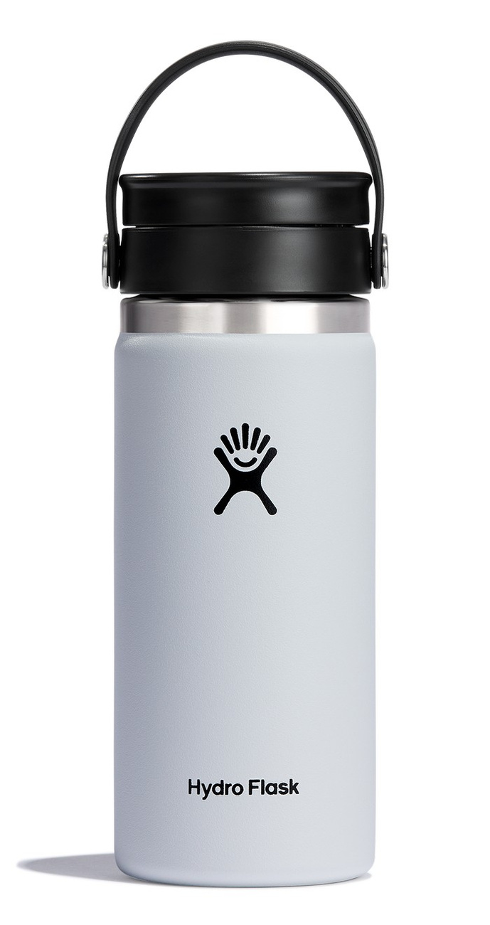 Hydro Flask Butelka 470ml Wide Flex Sip Lid White
