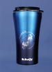 Dr.Bacty Apollo 2.0 - Kubek termiczny na kawę - "Skorpion" - 360 ml - Monaco Blue