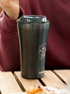 Dr.Bacty Apollo 2.0 - Kubek termiczny na kawę - "Lew" - 360 ml - Gunmetal