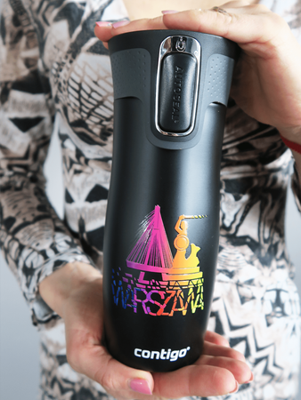 Contigo West Loop 2.0 - Kubek termiczny - 470ml - Warszawa - czarny
