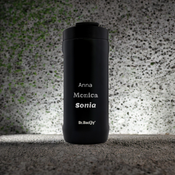 Kubek termiczny z grawerem Dr.Bacty Notus 360 ml - czarny