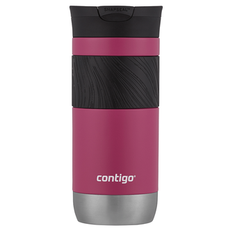 Kubek termiczny z grawerem Contigo Byron 2.0 470ml - Różowy mat