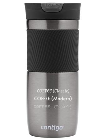 Contigo Byron - Kubek termiczny z grawerem - 470ml - Gunmetal