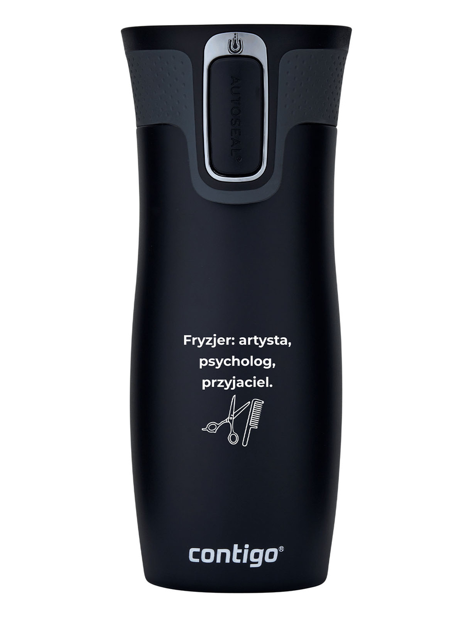 Contigo West Loop 2.0 - Kubek termiczny dla Fryzjera - 470 ml - czarny
