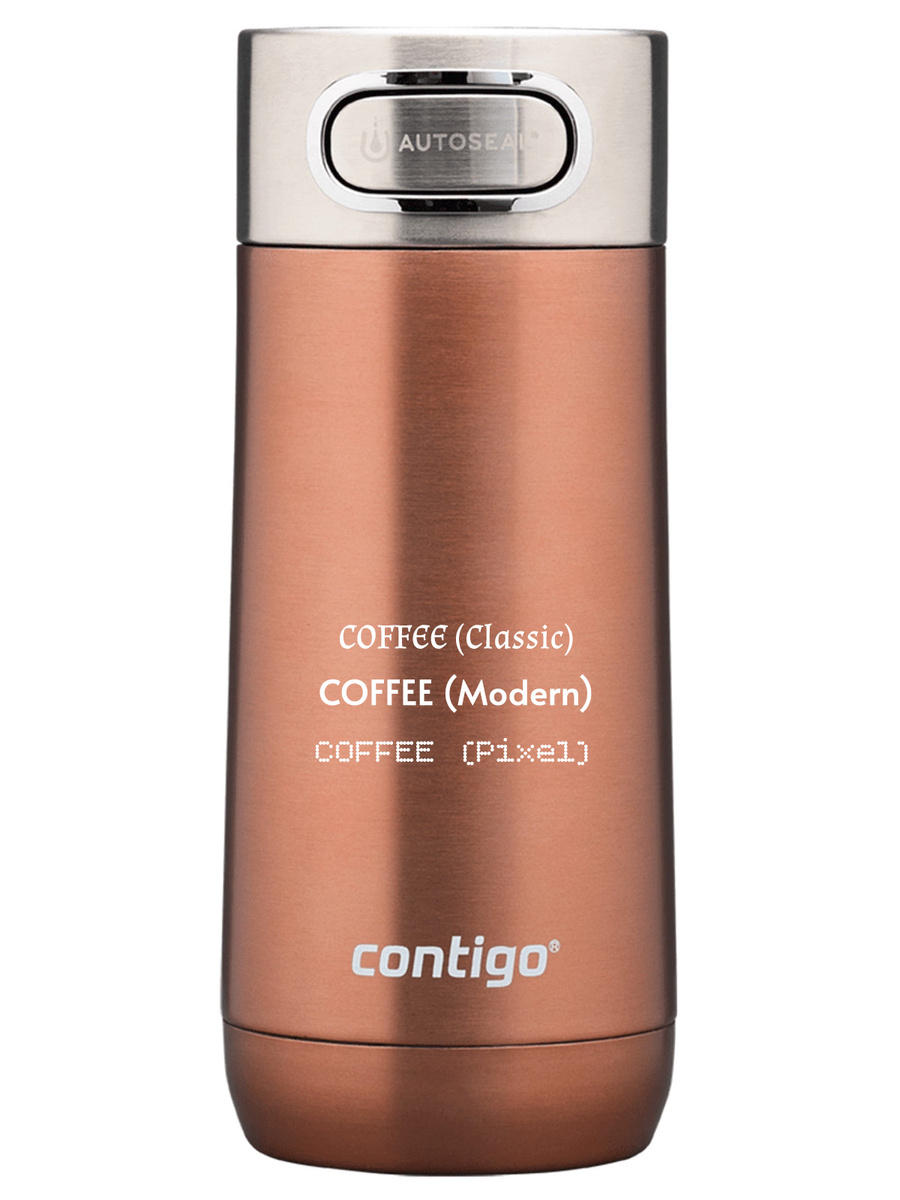 Kubek termiczny z grawerem Contigo Luxe 360ml - White Zinfandel