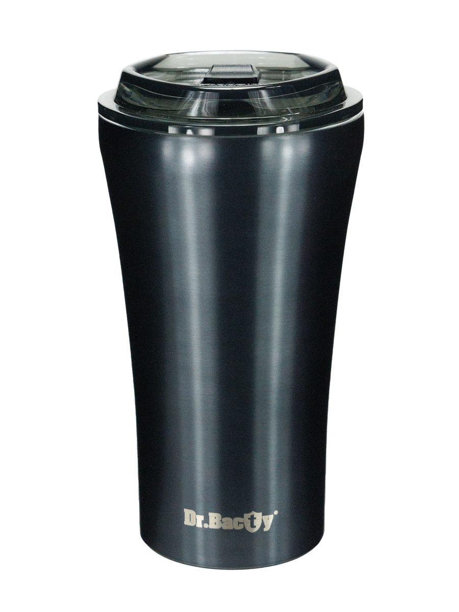 Dr.Bacty Apollo 2.0 - Kubek termiczny na kawę - "Baran" - 360 ml - Gunmetal