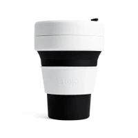 Stojo Pocket - Kubek - 355ml - Black-s
