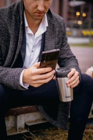 Ragsy - Kubek termiczny - 240ml - White