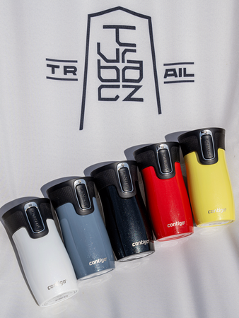 Contigo West Loop Mini - Kubek termiczny - 300ml - biały metalik
